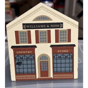 The Cat’s Meow Village Collectibles Williams & Sons Country Store Series VI 1988